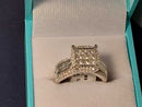 Ring - Engagement Set - White Gold 10k (.417) 6.4 grams Size 7