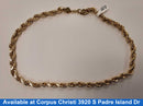 Rope Chain - Yellow Gold 10k (.417) 28.8 grams 22 inch