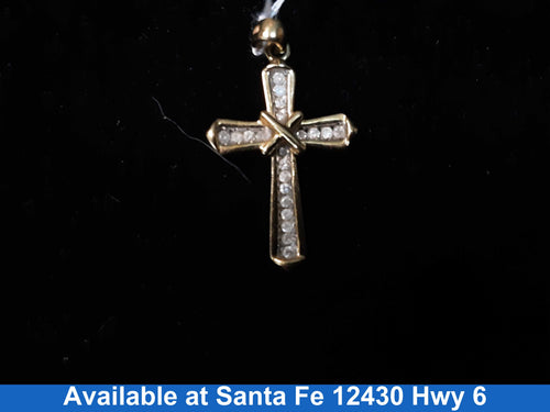 Diamond Pendant - Yellow Gold 10k (.417) 1.9 grams