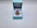 Women's Ring - Mother's - Yellow Gold 14k (.585) 9.5 grams Size 12