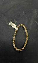 Turkish Bracelet - Yellow Gold 18k (.750) 7.2 grams 8 inch