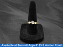 Women's Ring - Solitaire - Yellow Gold 14k (.585) 2 grams Size 7