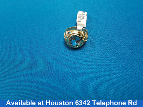 Men's Ring - Yellow Gold 14k (.585) 8.3 grams Size 9.5
