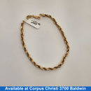 Rope Bracelet - Yellow Gold 10k (.417) 3.9 grams 9 inch