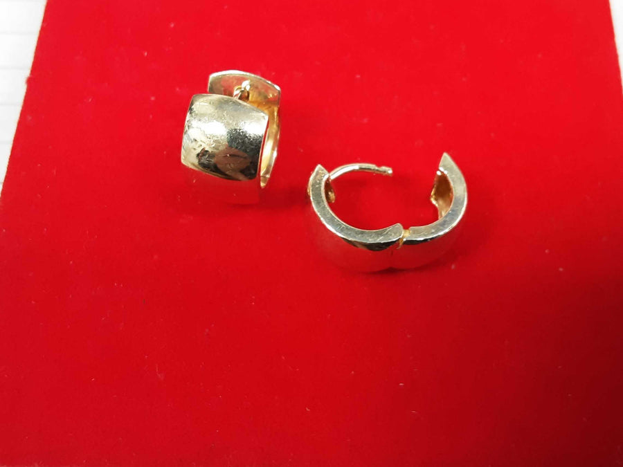 Hoop Earrings - Yellow Gold 14k (.585) 8.8 grams