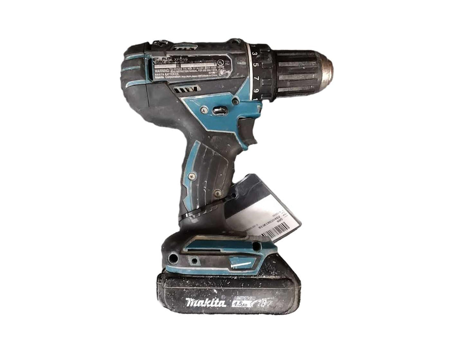 Makita Xfd10 Blue Cordless Hammer Drill