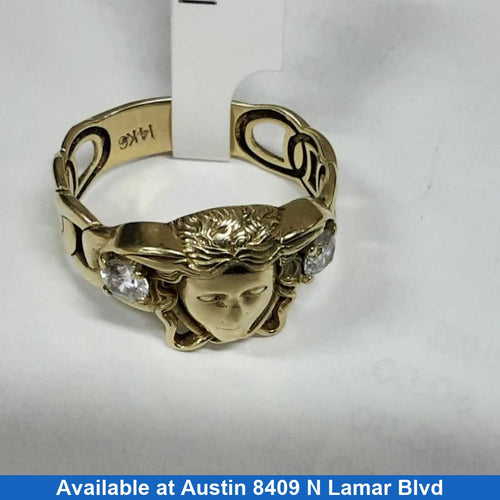 Men's Ring - Yellow Gold 14k (.585) 6.1 grams Size 9