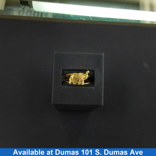 Women's Ring - Yellow Gold 10k (.417) 2.1 grams Size 8.5