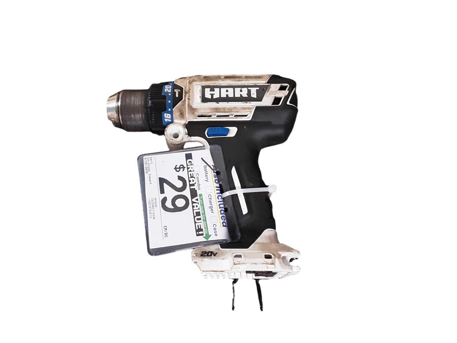 Hart Hphd25 White Cordless Impact Drill