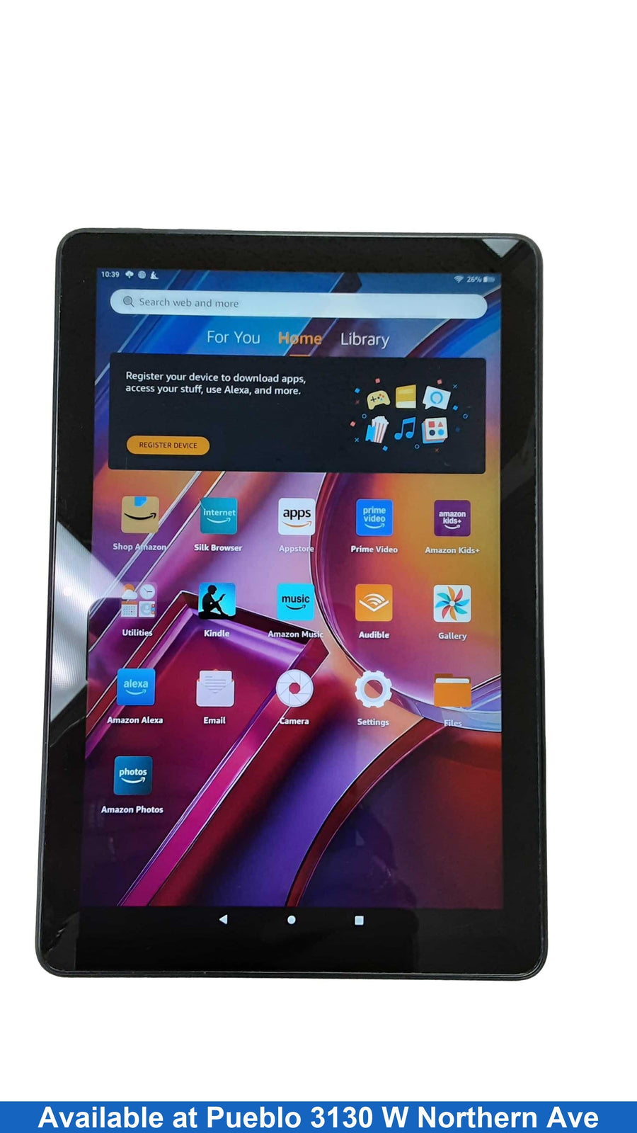 Amazon Tg425k__kindle Fire Hd10 Black Tablet