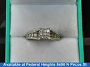 Women's Ring - White Gold 10k (.417) 2.77 grams Size 7.5
