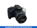 Canon Eos Rebel T7 Black Digital SLR Camera