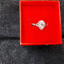 Women's Ring - White Gold 14k (.585) 5.2 grams Size 8