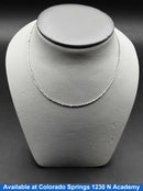 Rope Chain - White Gold 14k (.585) 2.8 grams 20 inch
