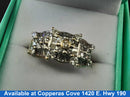 Women's Ring - Yellow Gold 14k (.585) 7.4 grams Size 8.5