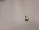 Women's Ring - Solitaire - White Gold 18k (.750) 2.1 grams Size 5