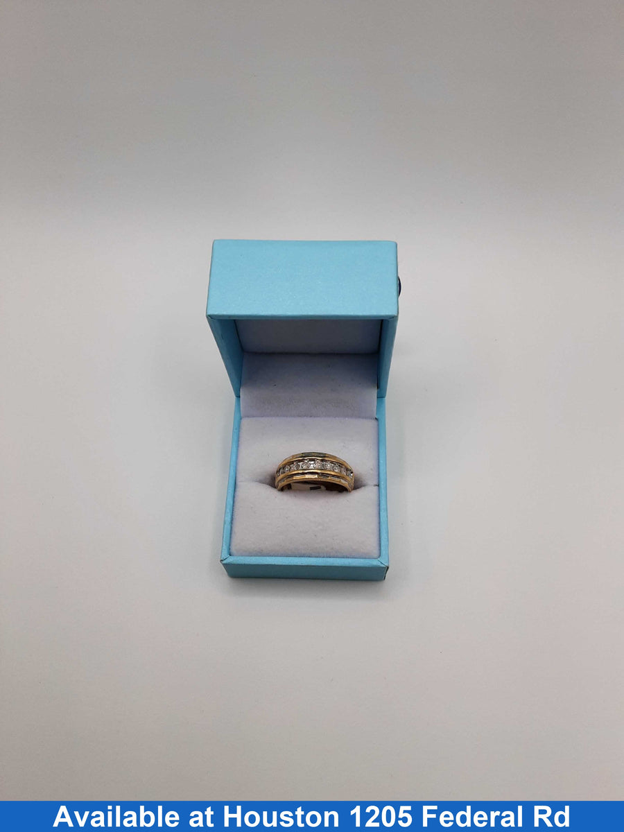 Men's Ring - Yellow Gold 10k (.417) 7 grams Size 8.5