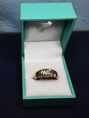 Ring - Wedding Band - Yellow Gold 14k (.585) 4.1 grams Size 10