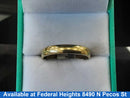 Men's Ring - Yellow Gold 10k (.417) 2.92 grams Size 11