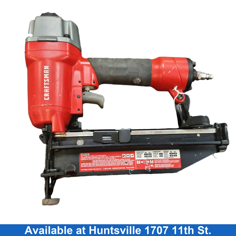 Craftsman Cmpfn16sb Red Cordless Brad Nailer