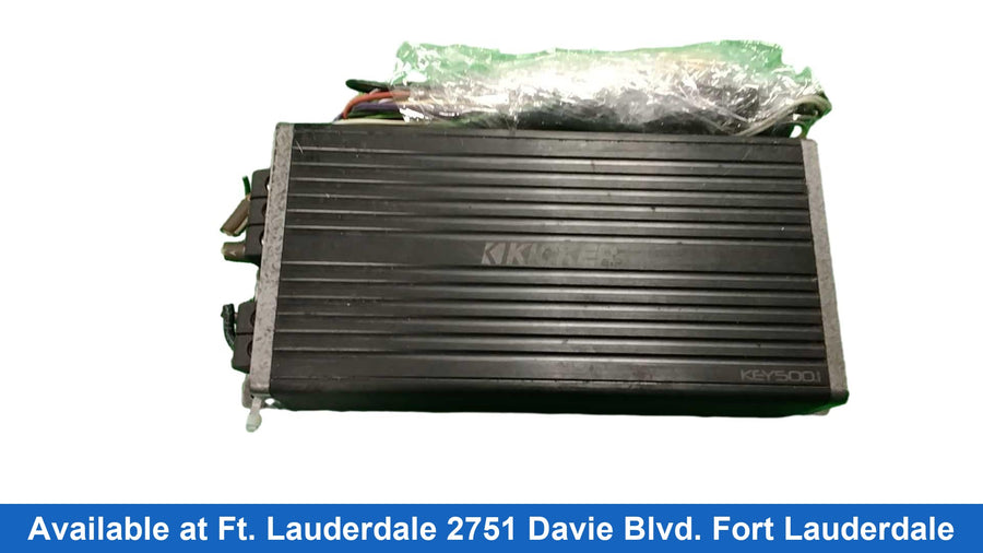 Kicker Key500.1 Black Car Audio Amplifier