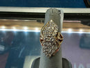 Women's Ring - Yellow Gold 14k (.585) 10.4 grams Size 7