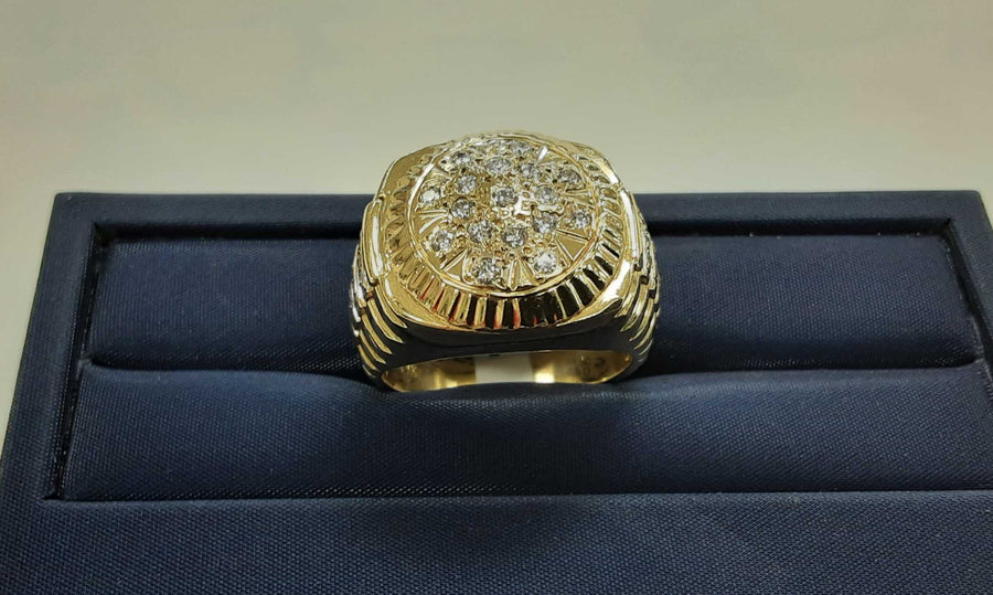 Men's Ring - Yellow Gold 14k (.585) 15.8 grams Size 20