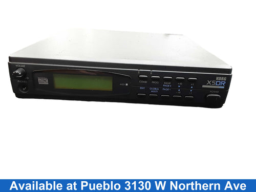 Korg X5dr Black Audio Recorder