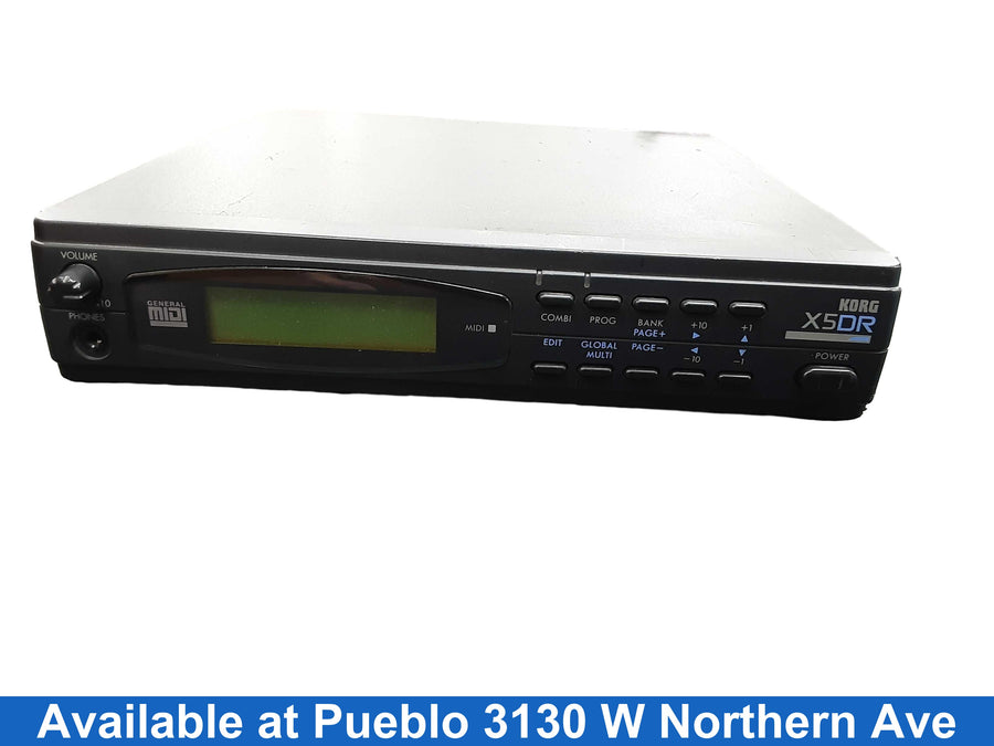 Korg X5dr Black Audio Recorder