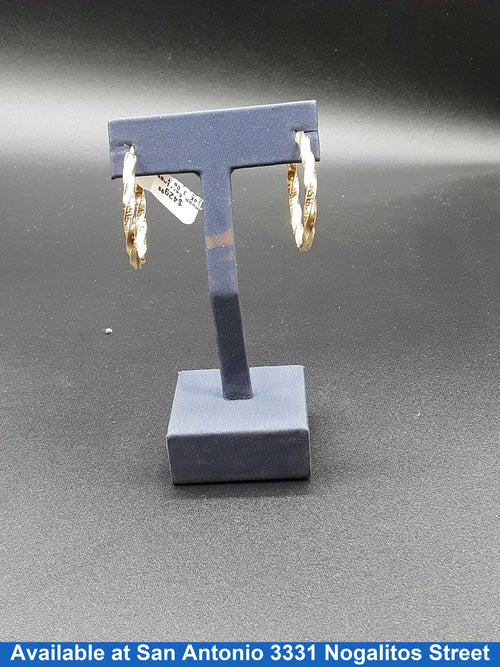 Hoop Earrings - Yellow Gold 14k (.585) 3 grams