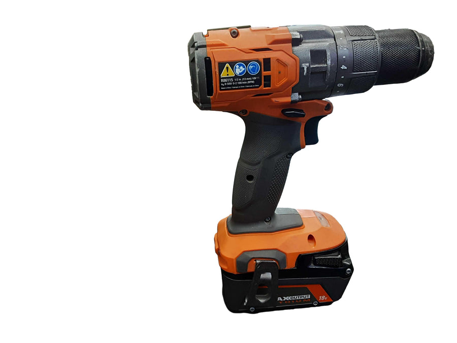 Ridgid R86115 Orange Cordless Standard Drill