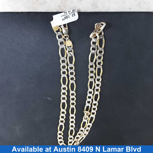 Figaro Chain - Yellow Gold 10k (.417) 18.8 grams 24 inch