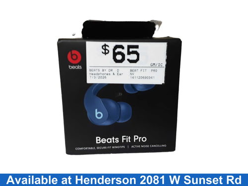 Beats By Dr. Dre Beat Fit Pro Blue