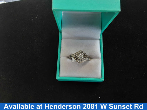 Women's Ring - White Gold 14k (.585) 3.3 grams Size 20