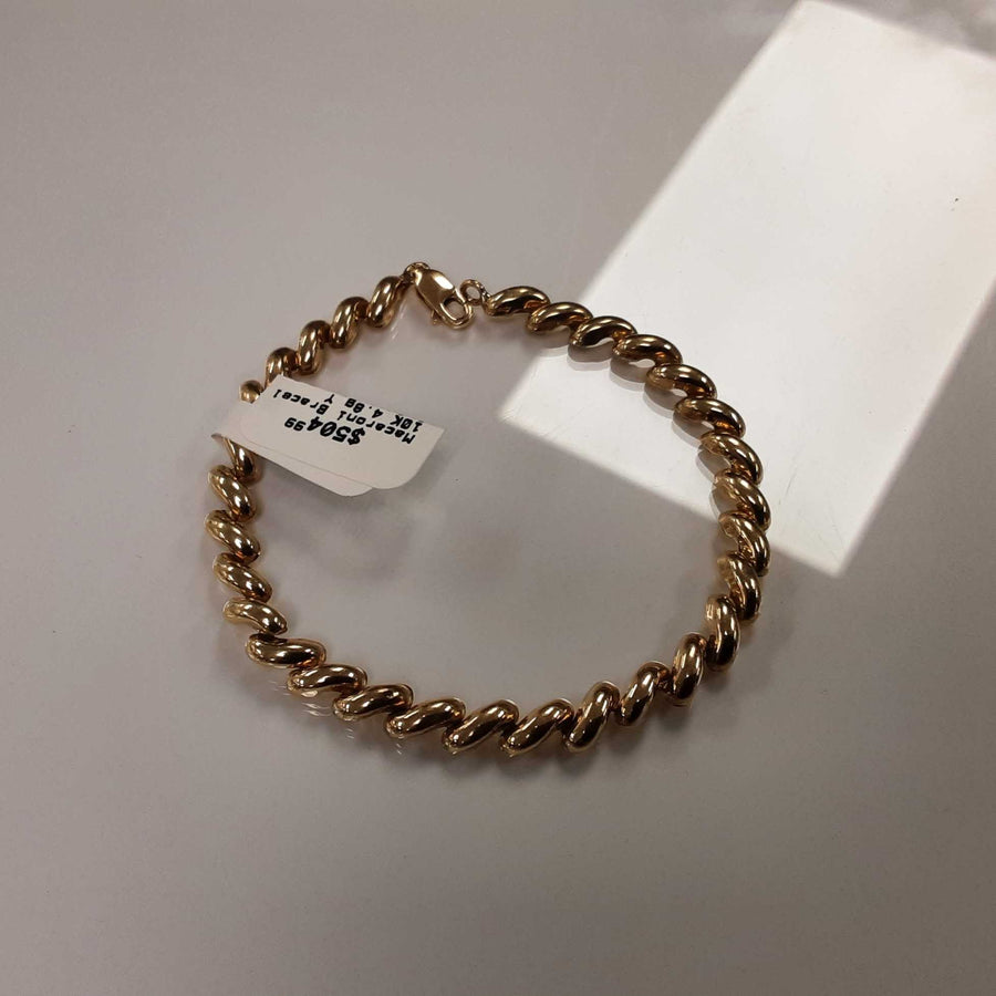 Bracelet - Yellow Gold 10k (.417) 4.8 grams 6 inch