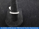Ring - Wedding Band - White Gold 14k (.585) 3.6 grams Size 9