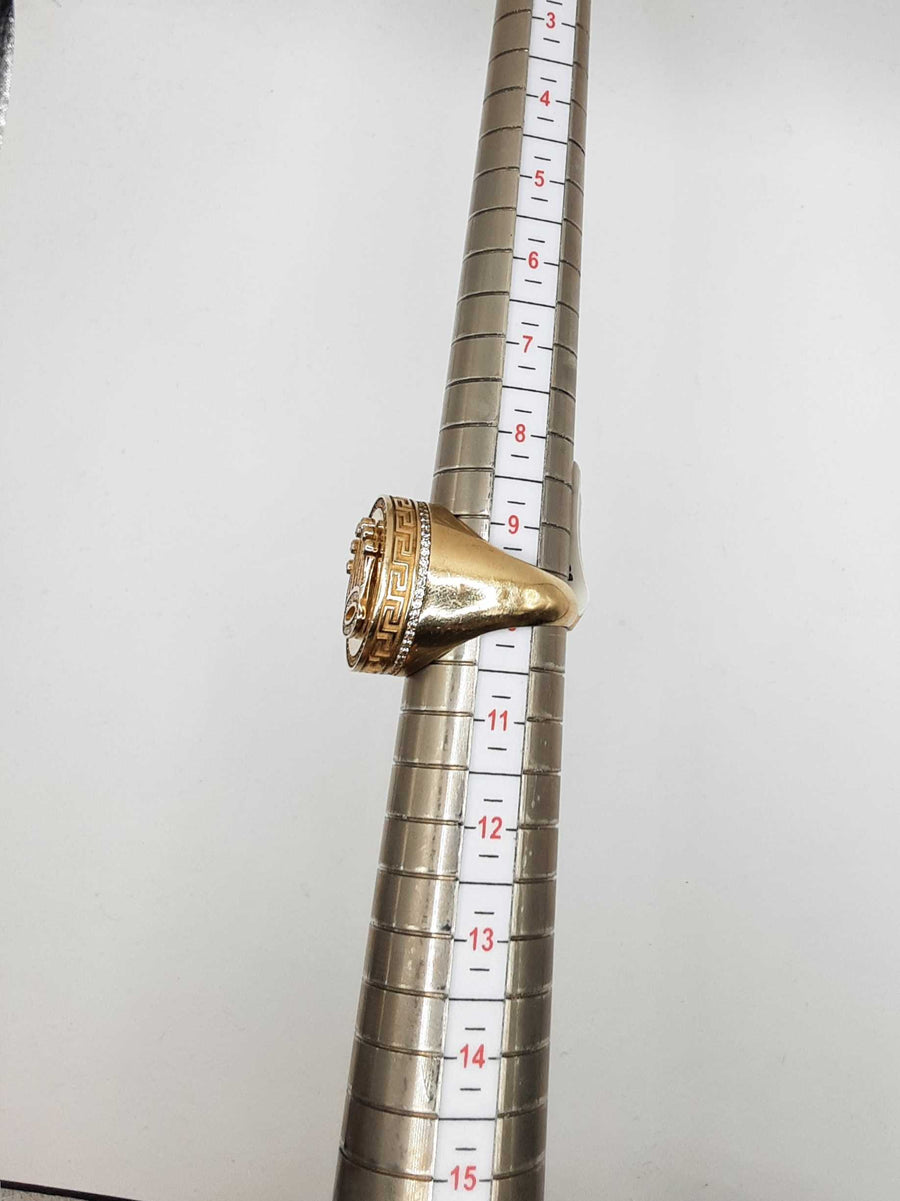 Men's Ring - Yellow Gold 10k (.417) 7.9 Grams Size 10