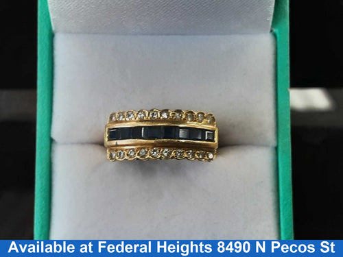 Women's Ring - Yellow Gold 14k (.585) 5.39 grams Size 7
