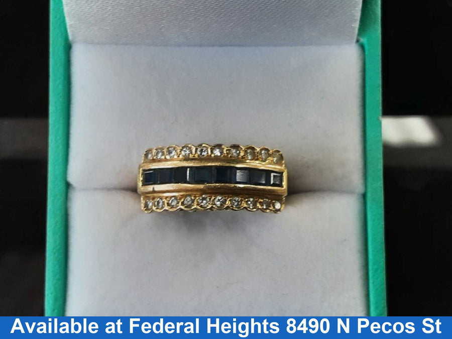 Women's Ring - Yellow Gold 14k (.585) 5.39 grams Size 7