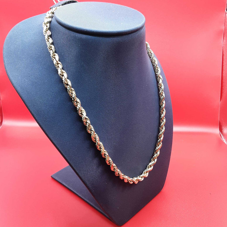 Rope Chain - Yellow Gold 10k (.417) 7 grams 18 inch