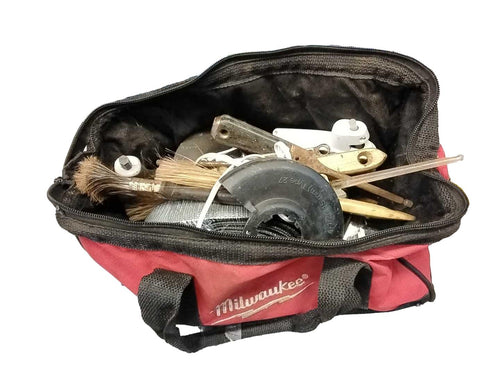 Milwaukee Misc Tools In Milwaukee Bag Red Tool Box