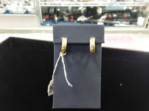 Bangle Earrings - Yellow Gold 10k (.417) 2.2 grams