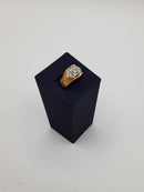 Men's Ring - Yellow Gold 14k (.585) 5.4 grams Size 11.5