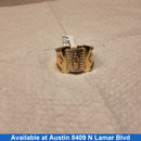 Men's Ring - Yellow Gold 14k (.585) 11.2 grams Size 14