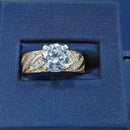 Women's Ring - Solitaire - Yellow Gold 10k (.417) 2.5 grams Size 9