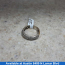 Women's Ring - White Gold 10k (.417) 7.3 grams Size 11.5