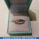 Ring - Wedding Band - Yellow Gold 10k (.417) 2.7 grams Size 6.5