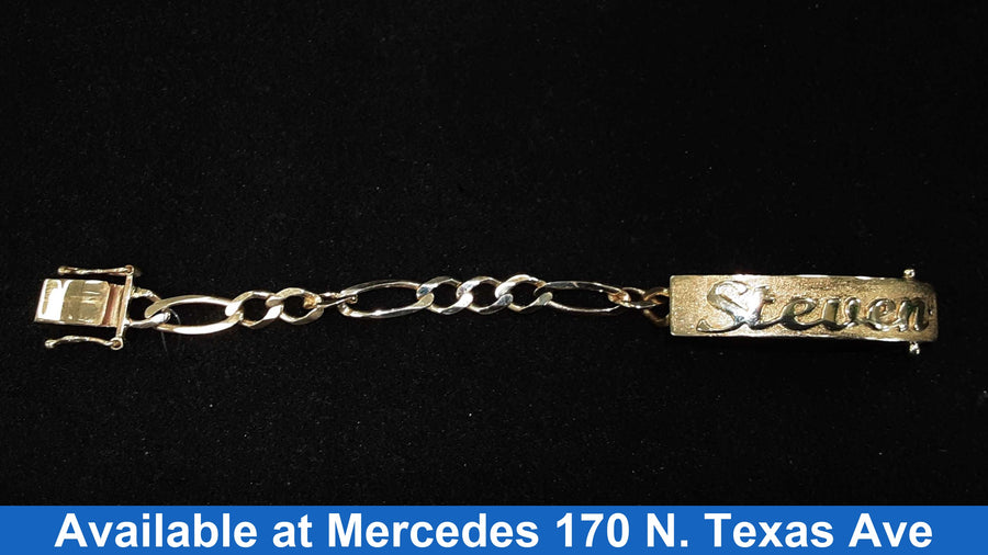ID Bracelet - Yellow Gold 10k (.417) 14.7 grams 5 inch