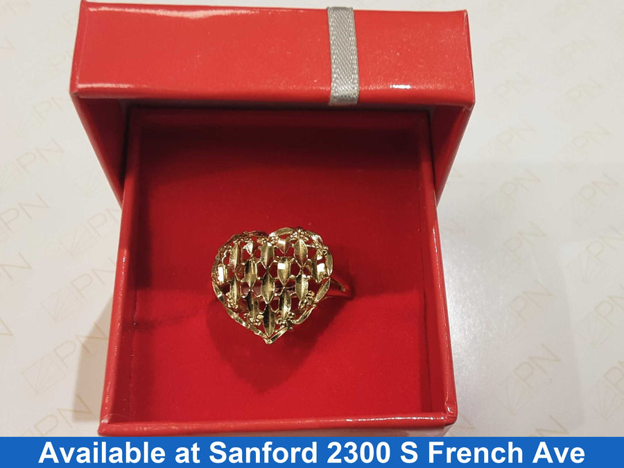 Women's Ring - Yellow Gold 14k (.585) 3.1 grams Size 10