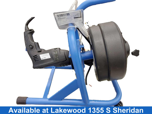 Cobra Tools Bc2040c Blue Electric Drain Snake